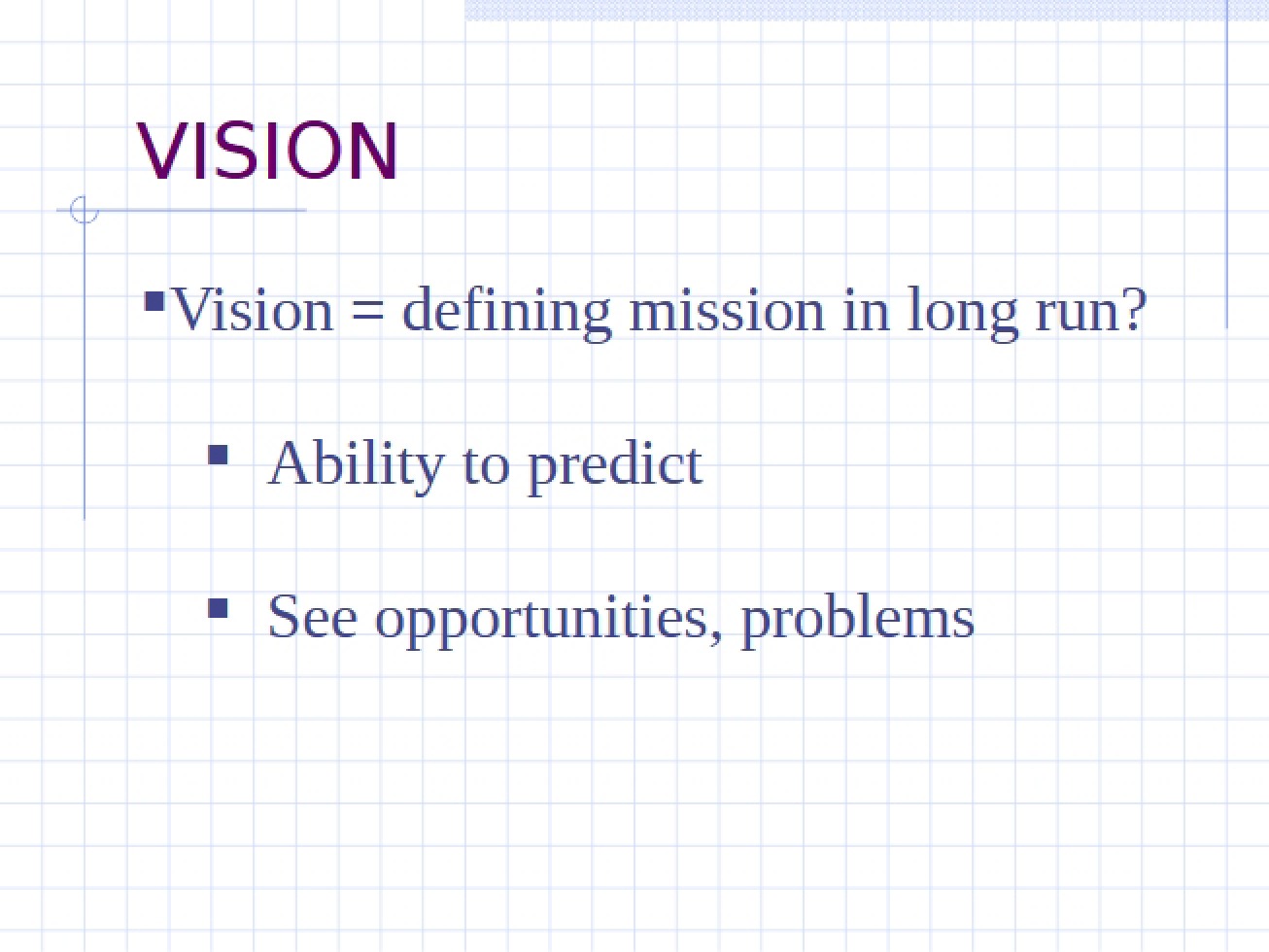 Strategic Management Vision Statement