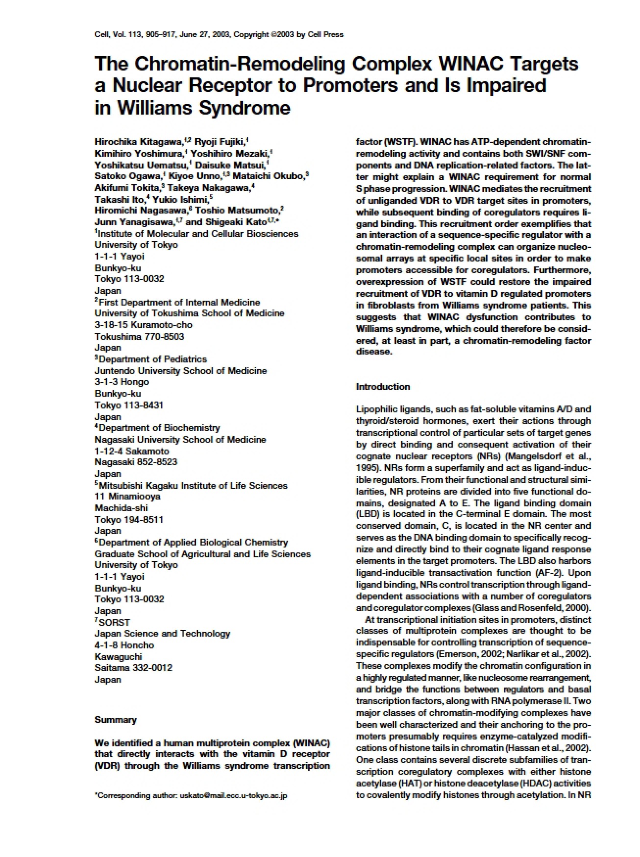Notes for Student Study