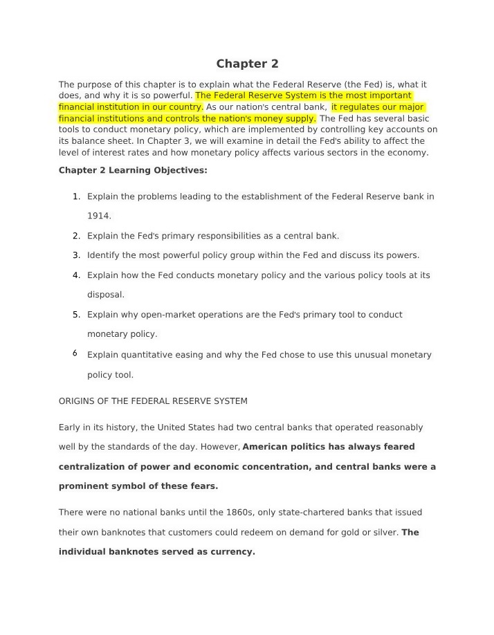 Professor Notes for Chapter 2