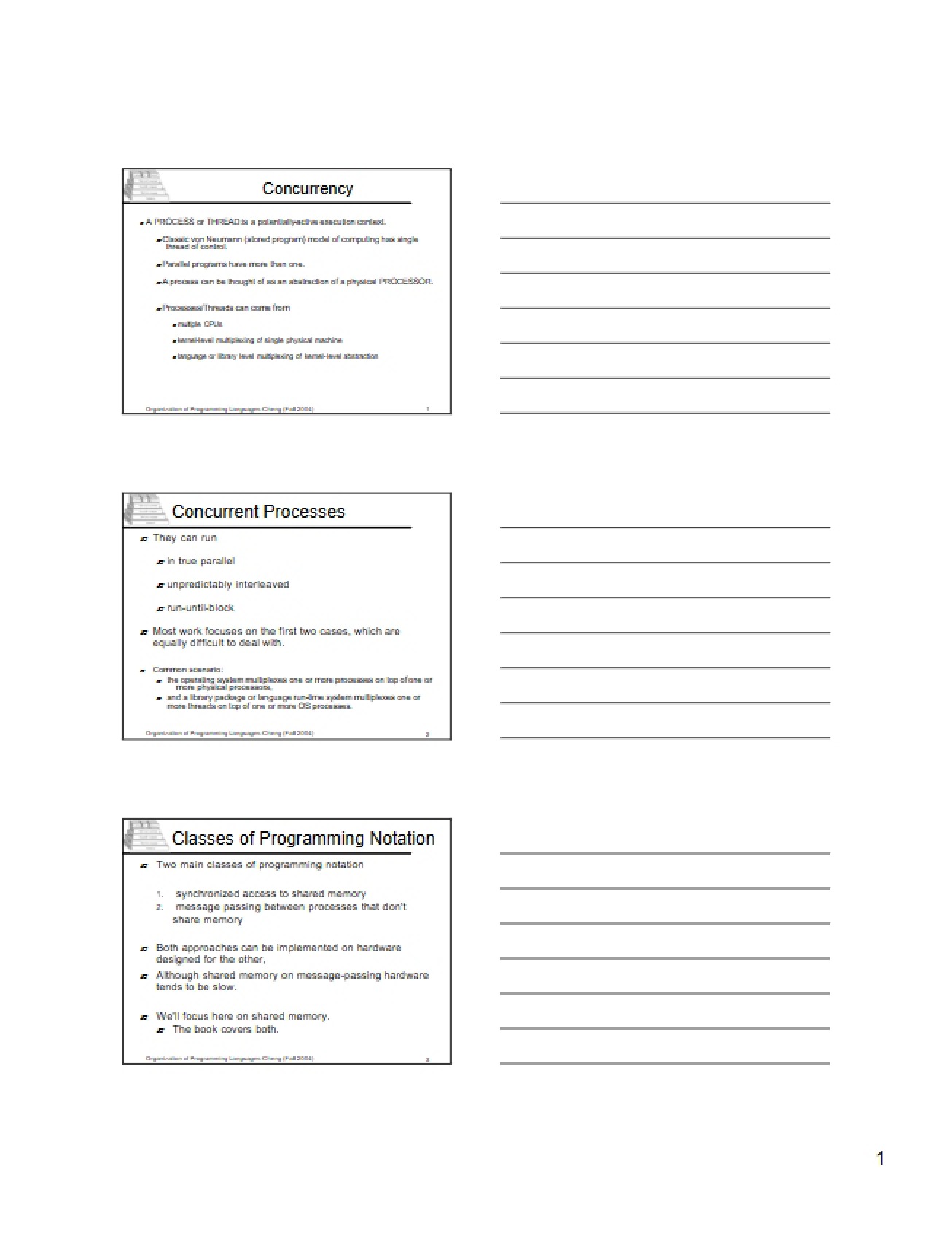Concurrency Concepts