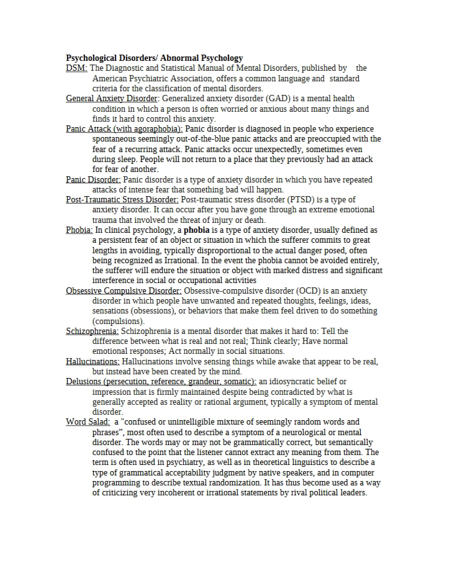 Science of Psychology