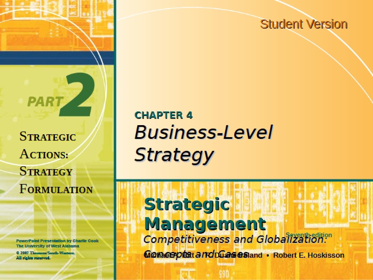 Strategy at the Business Level