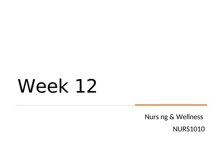 Spirituality in Nursing - Addressing Spiritual Needs