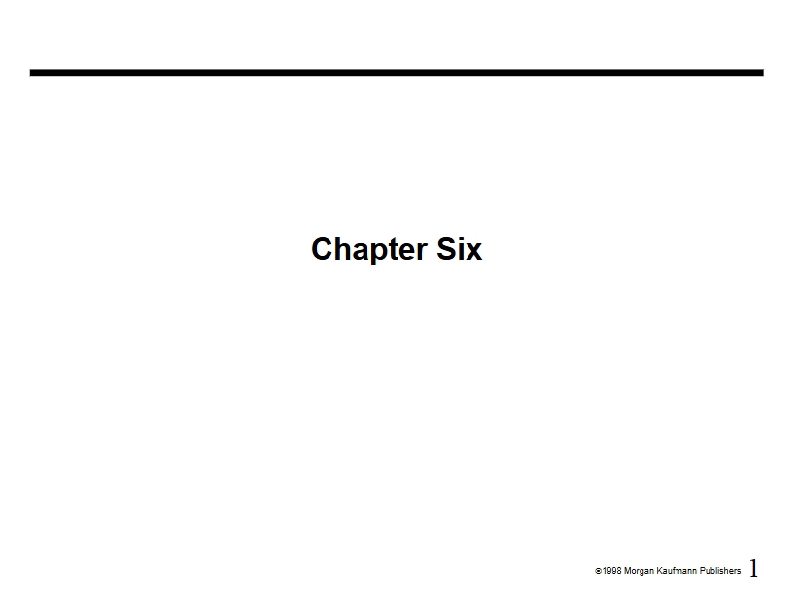 Computer Architecture Lecture Notes - Computer Architecture