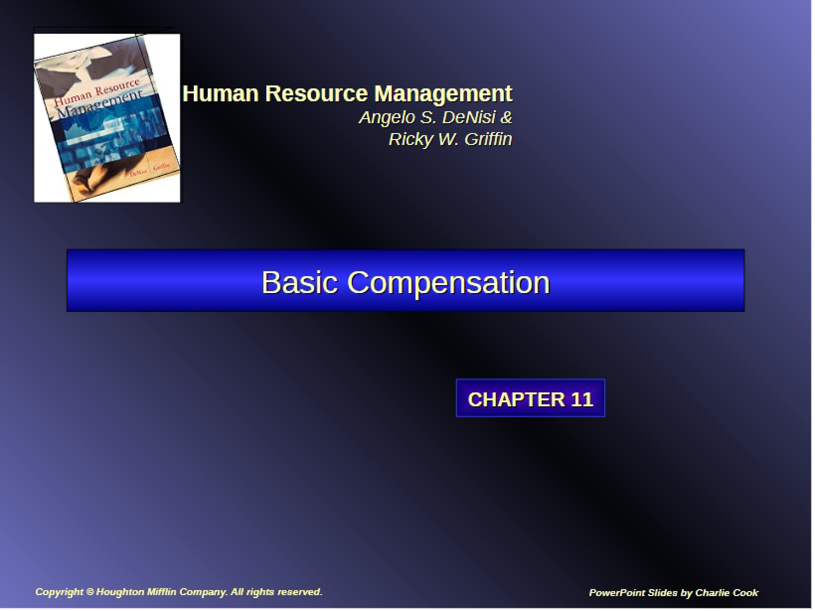 Chapter 11 HRM Notes