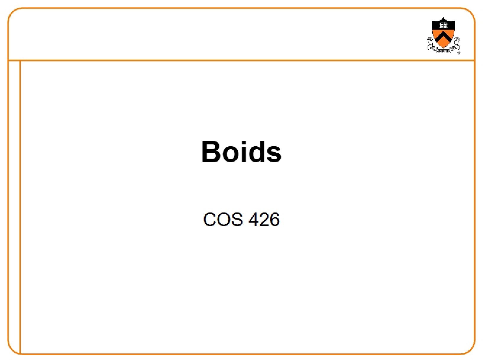 Boids Simulation