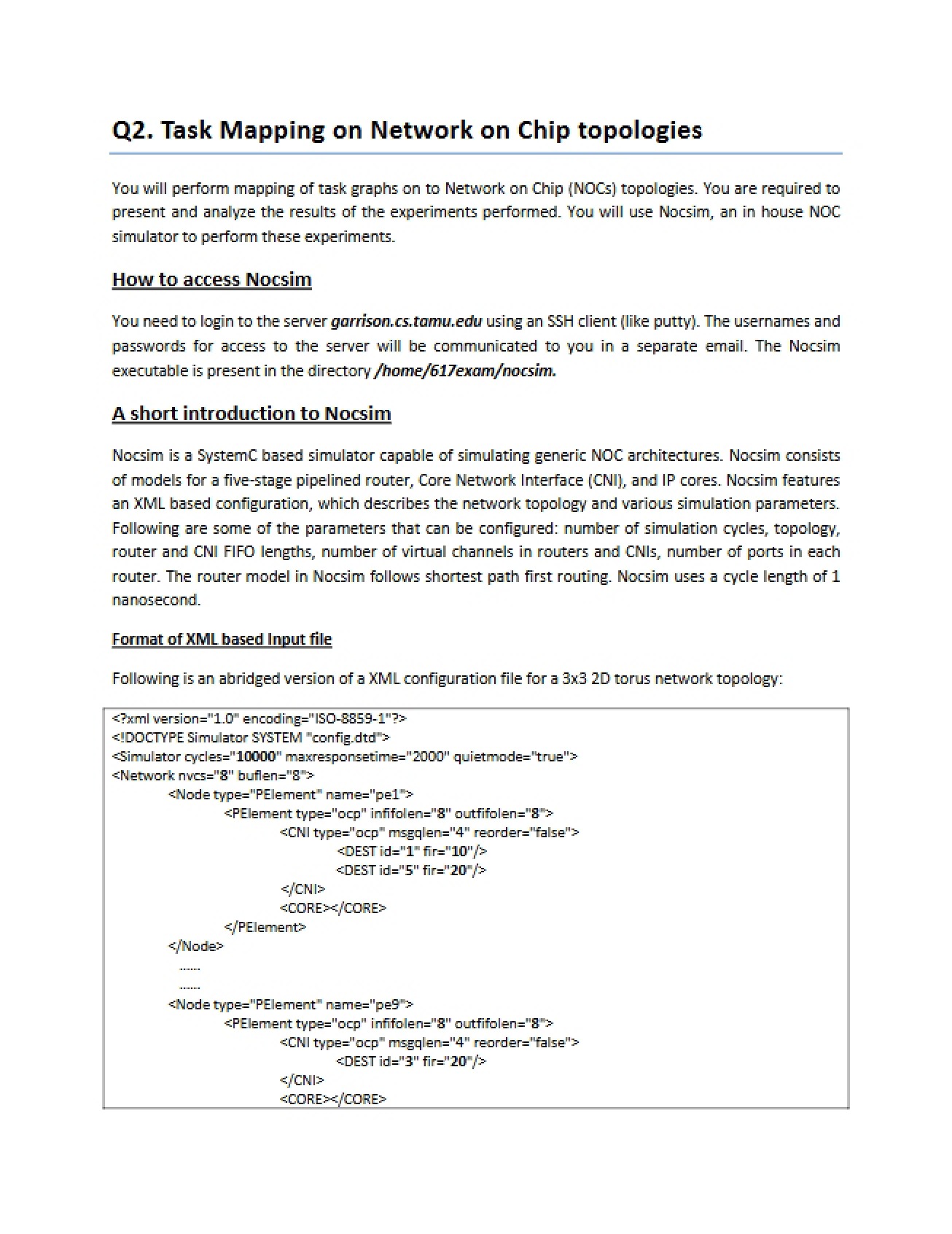 Second Problem for Co-Design of Embedded Systems