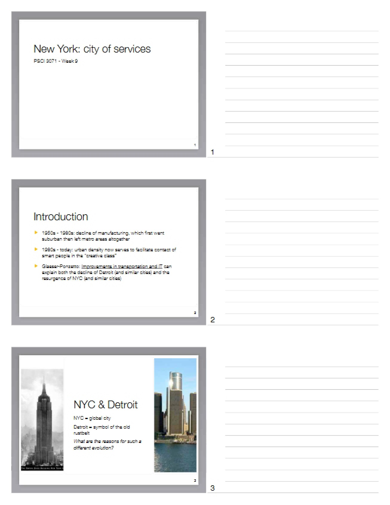 New York's Service-Based Urban Economy