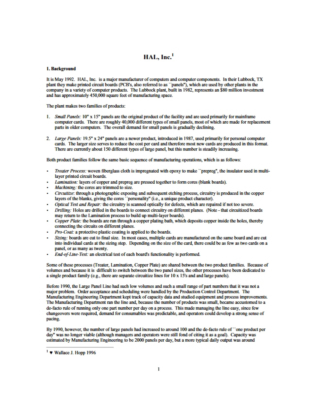Case Study HAL, Inc.