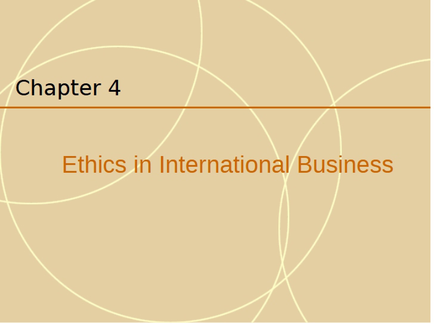 International Business Ethics
