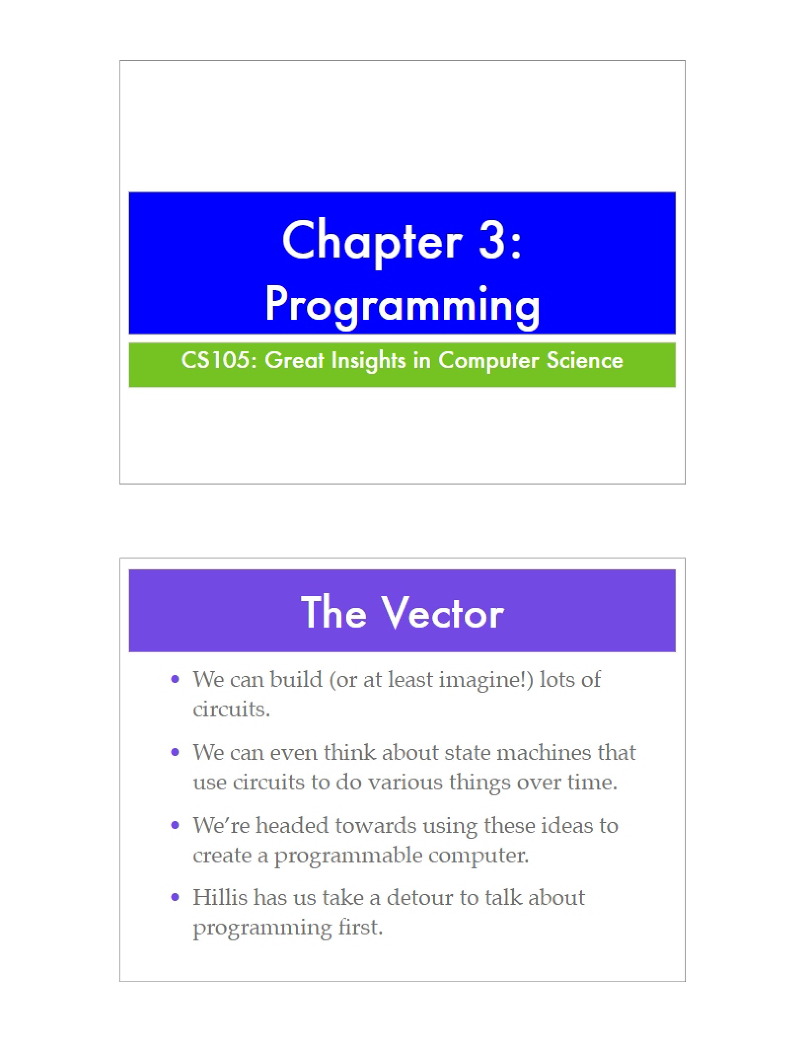 Programming Basics