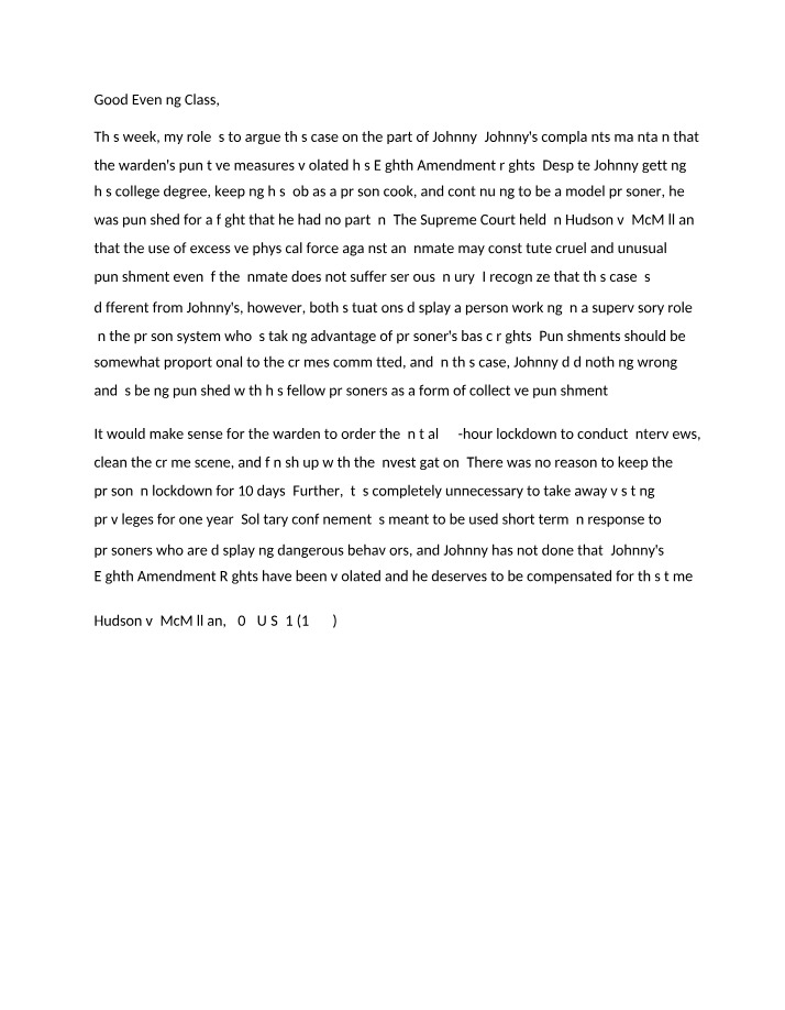 LSTD301 - Week 7 Discussion