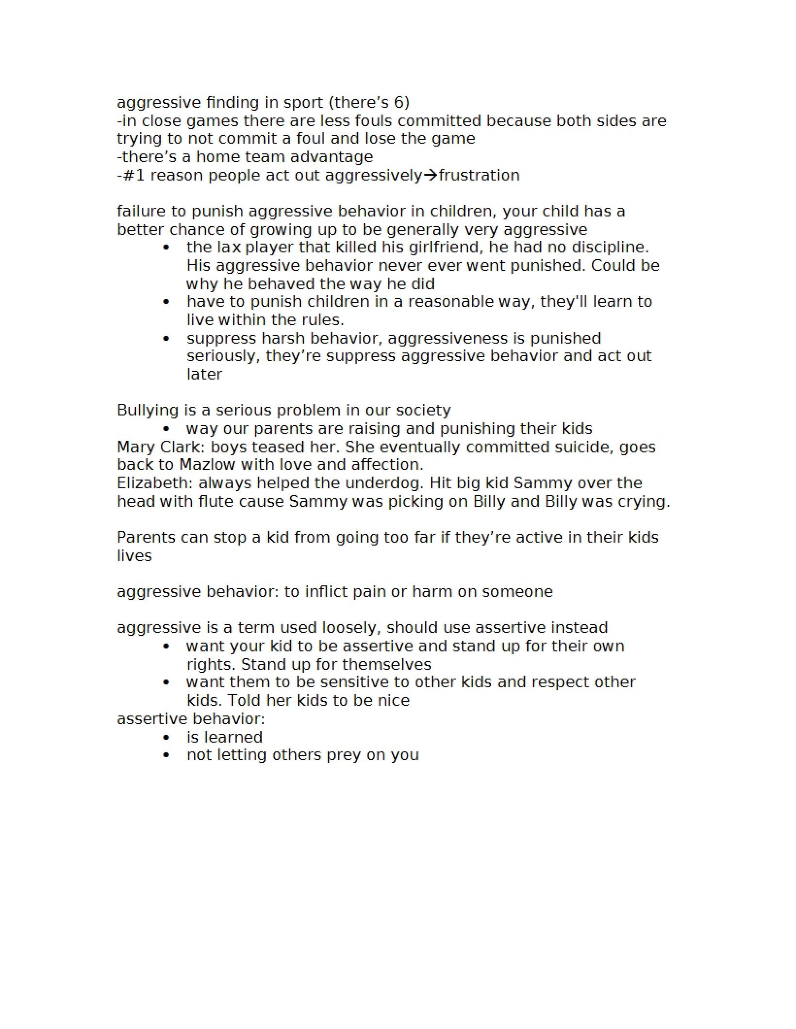 General Notes