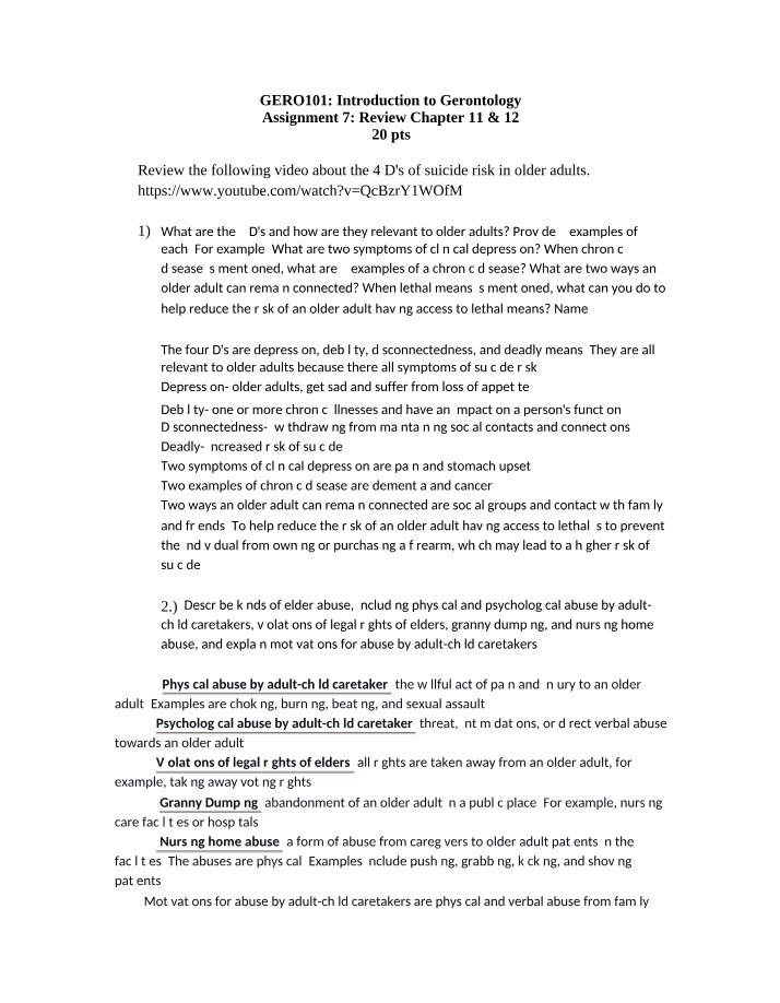 EGL3170 Assignment 7