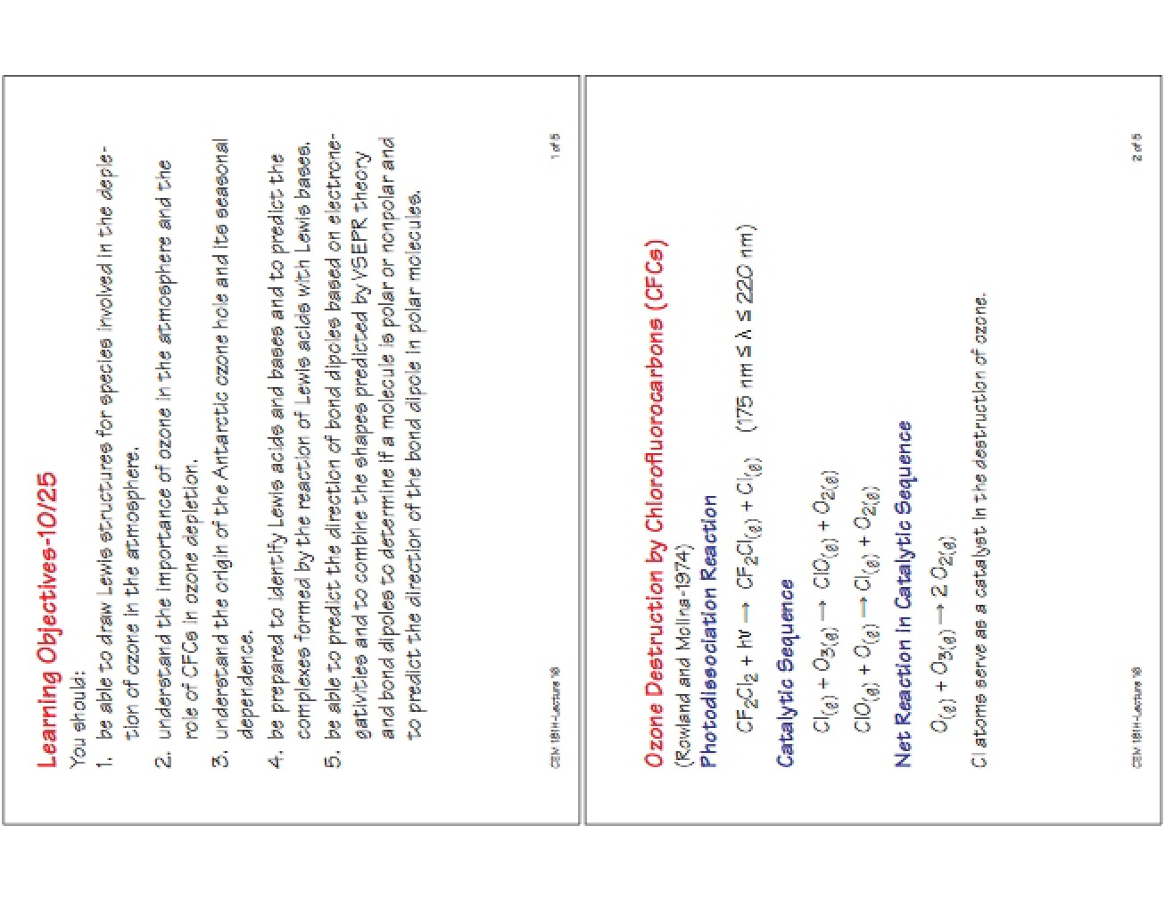 Lecture Notes Honors Chemistry