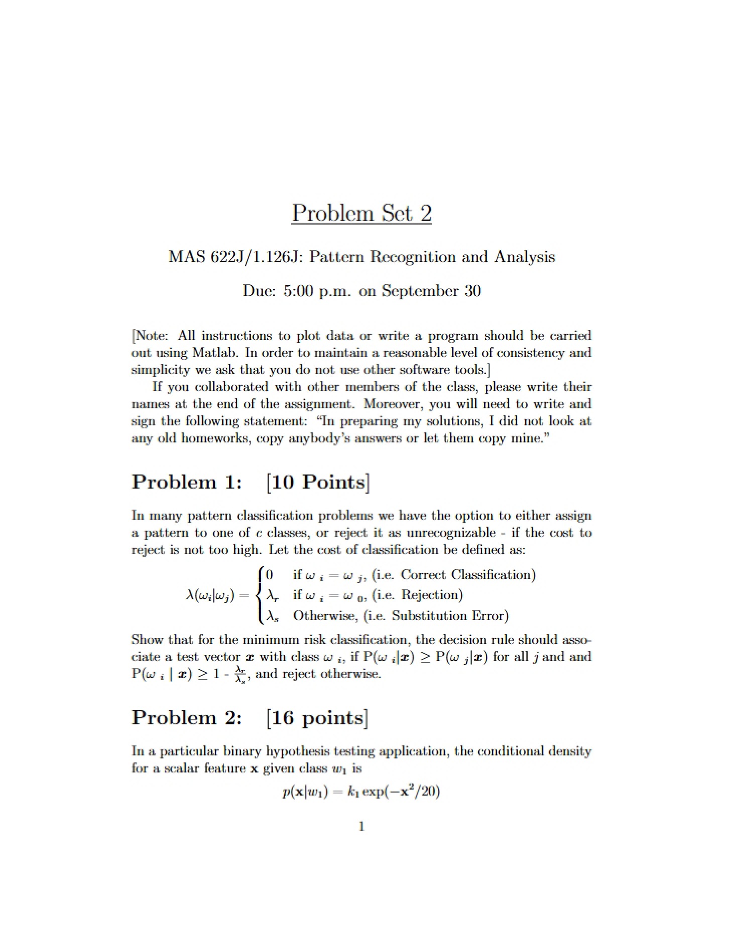 Problem Set 2