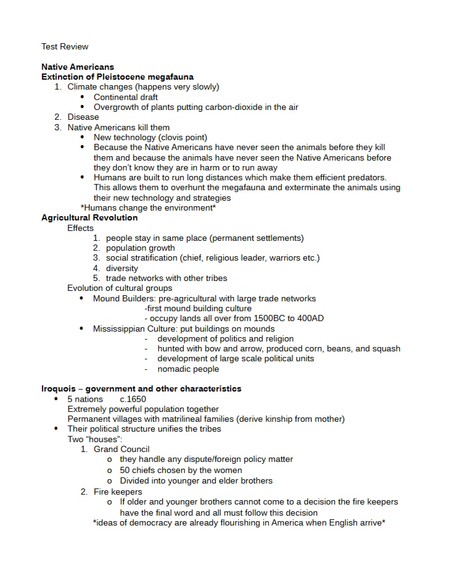 Synthesis of Material for Exam Readiness