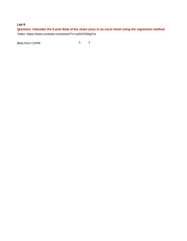 Workbook for Lab 6