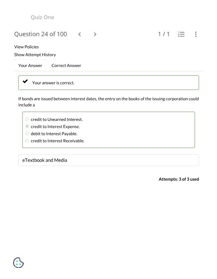 ACC2201 Quiz 1 - Question 24