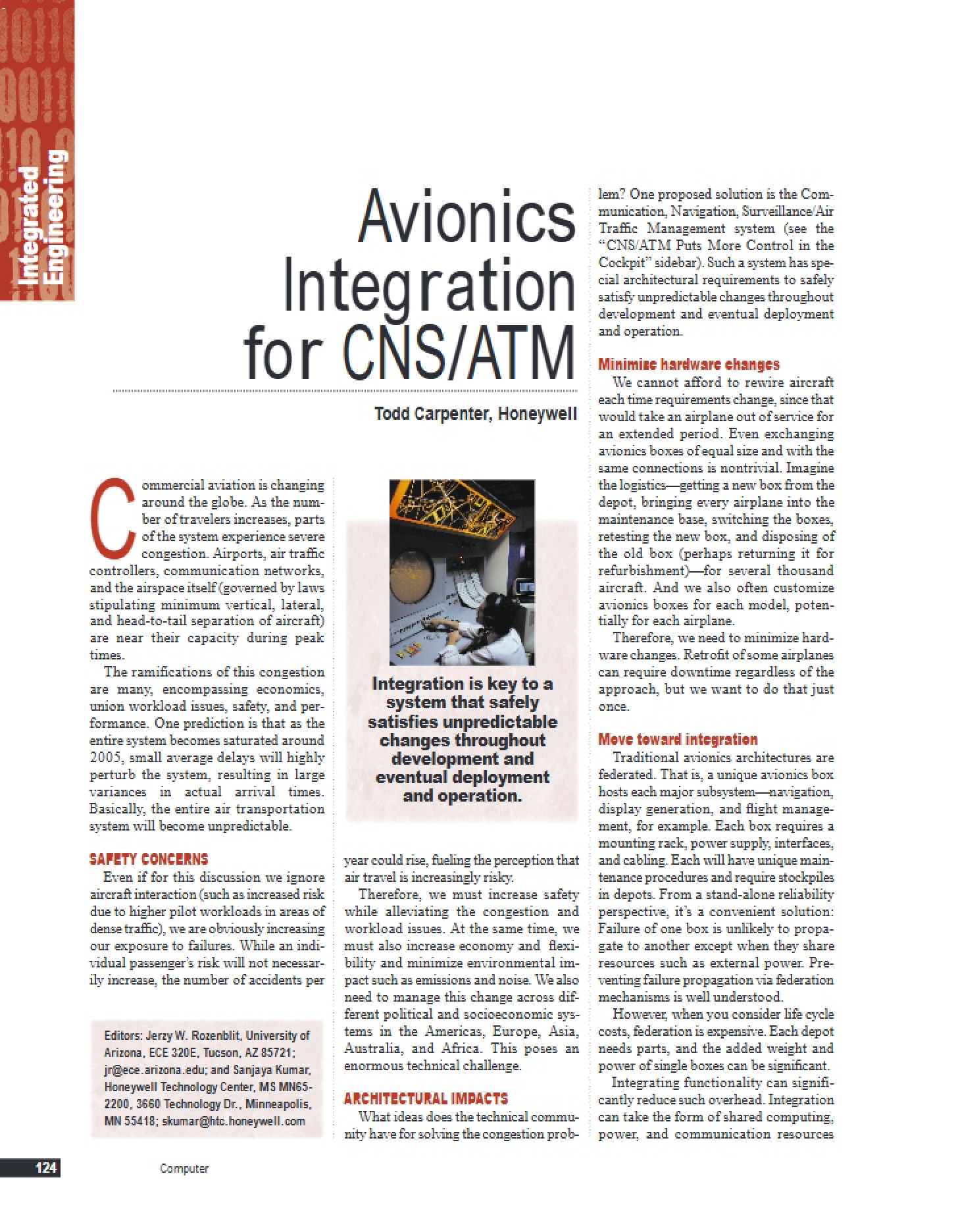 CNS-ATM Avionics Integration