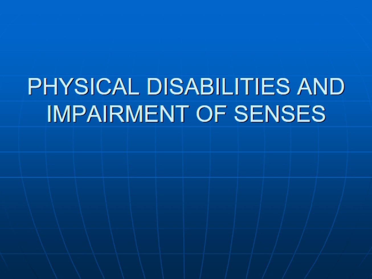 Overview of Physical Disabilities in Sociohorticulture