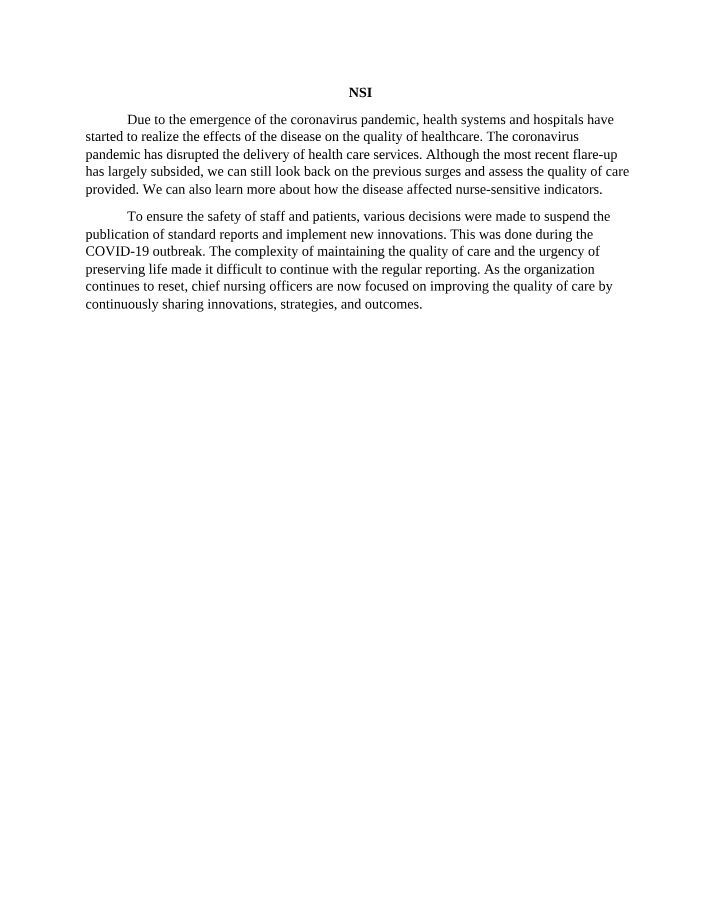 N410 - NSI Notes