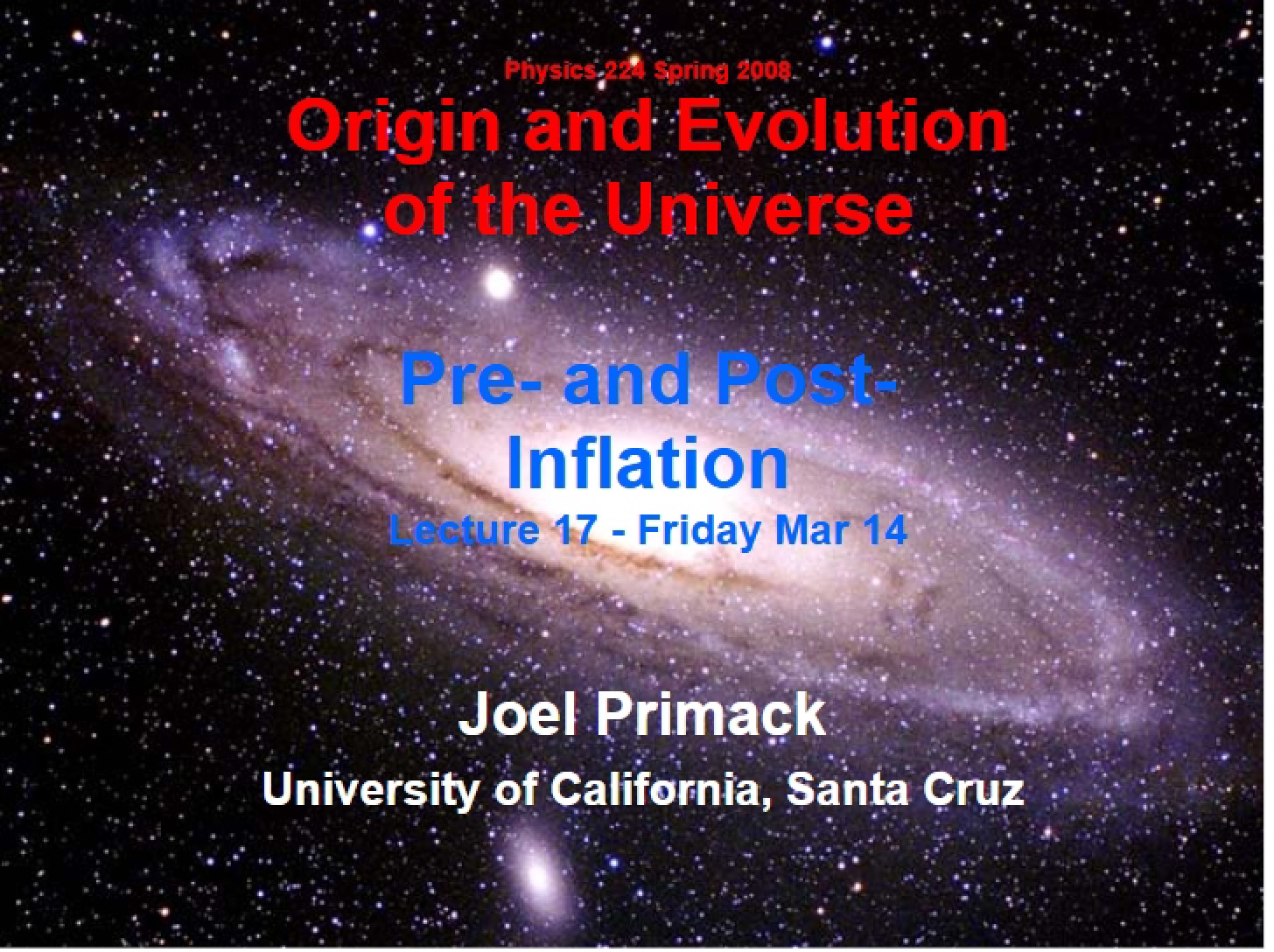 Universe Origin and Evolution