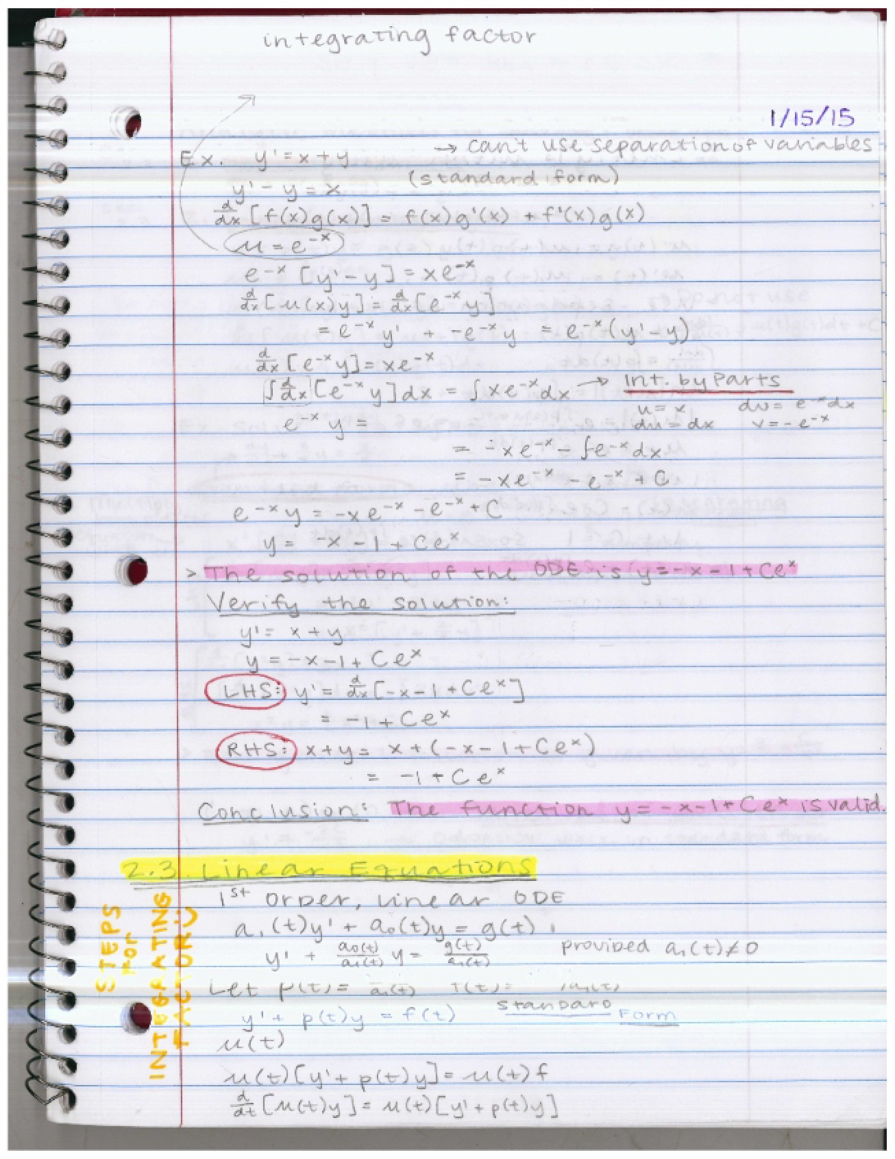 Introductory Math Notes - Part 23
