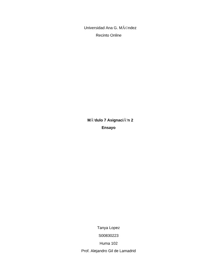 Tercera Revolución Industrial - Un ensayo