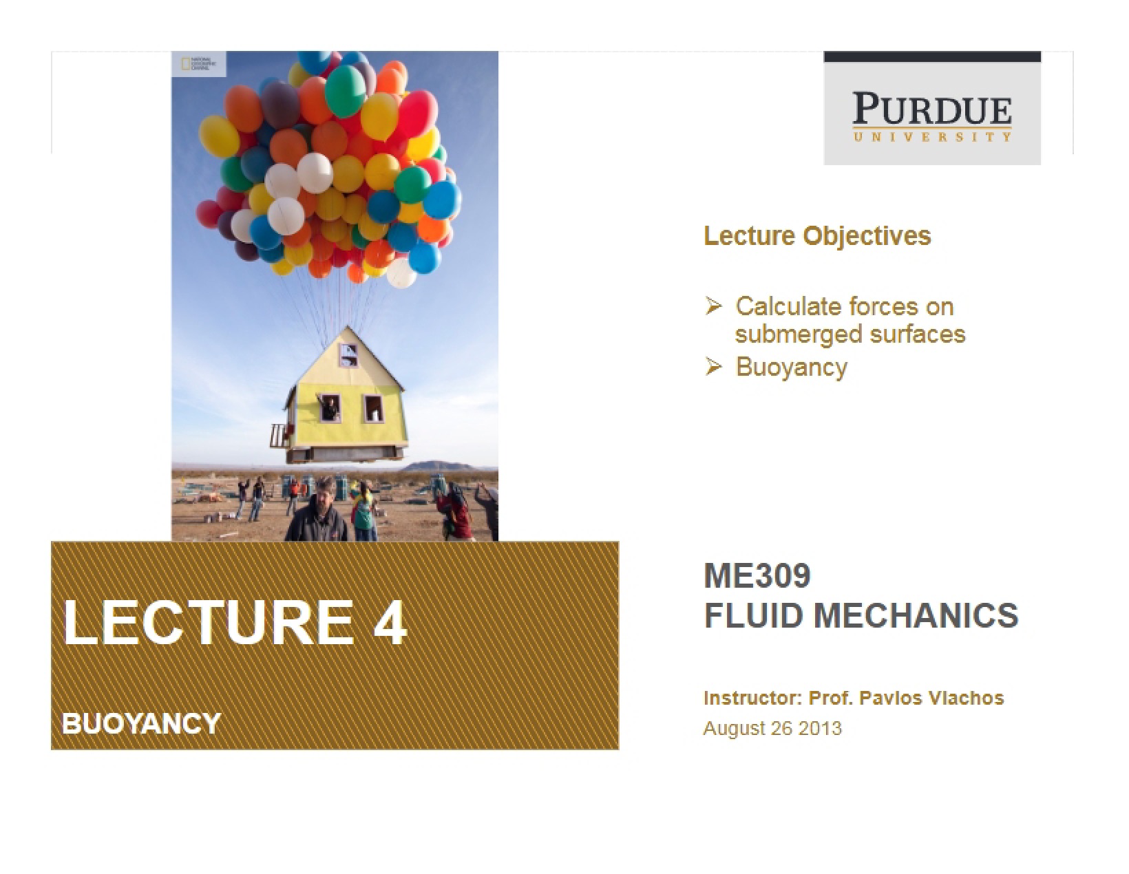 Buoyancy Surface Forces (Lecture 4)