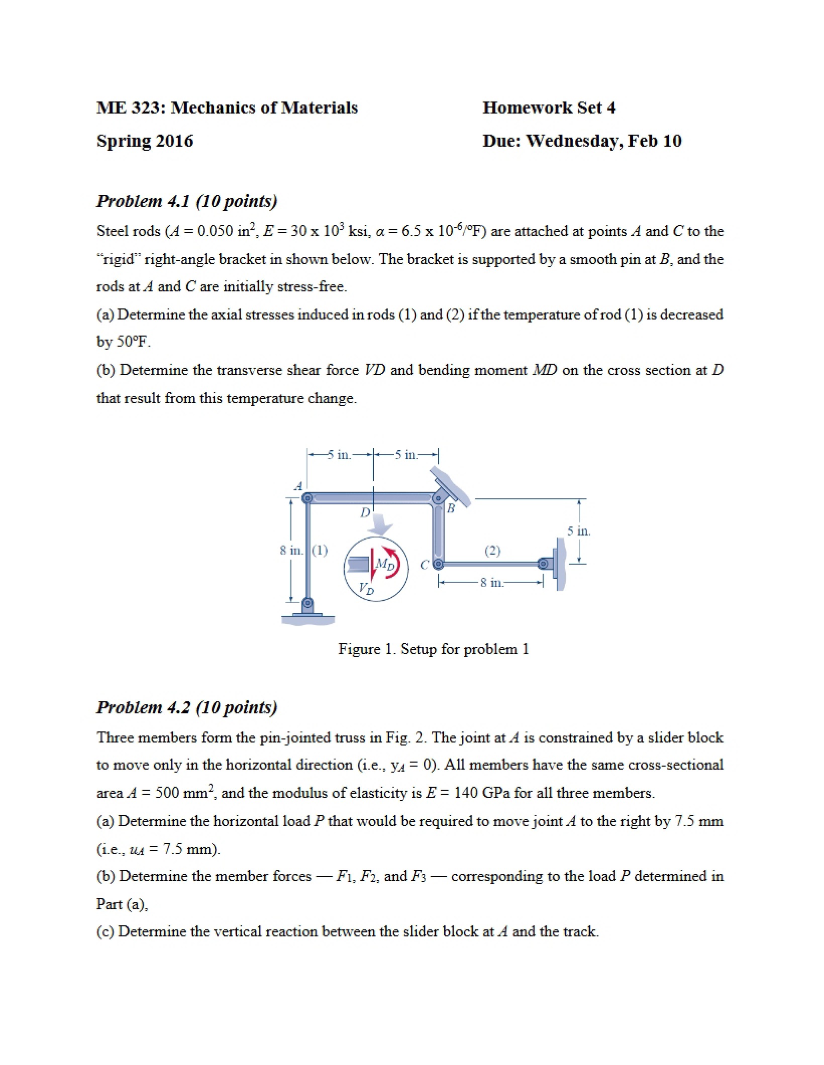 Fourth Homework Assignment