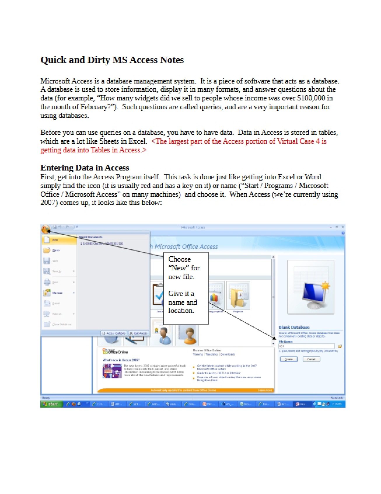 Info Systems Lectures