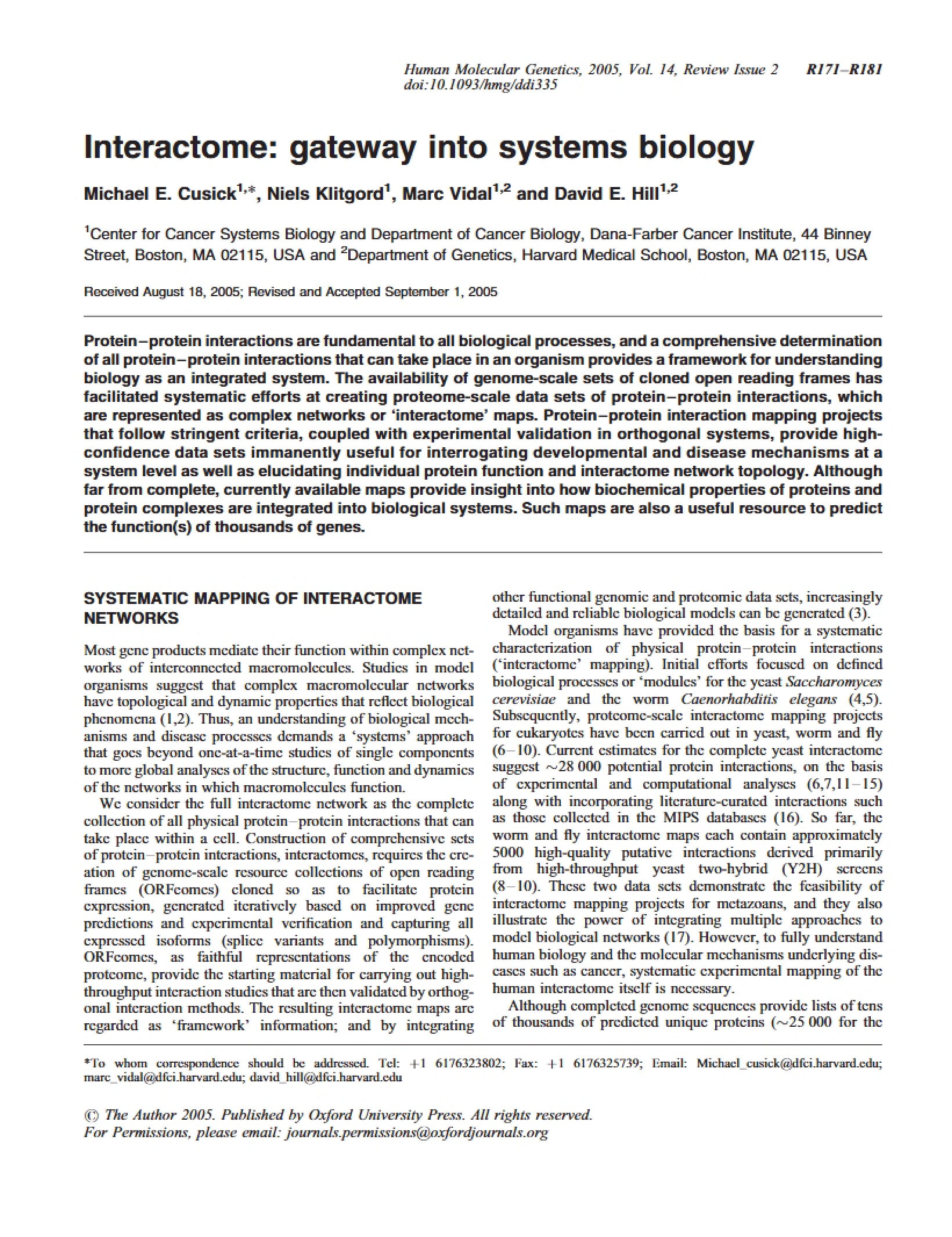 Systems Biology Gateway