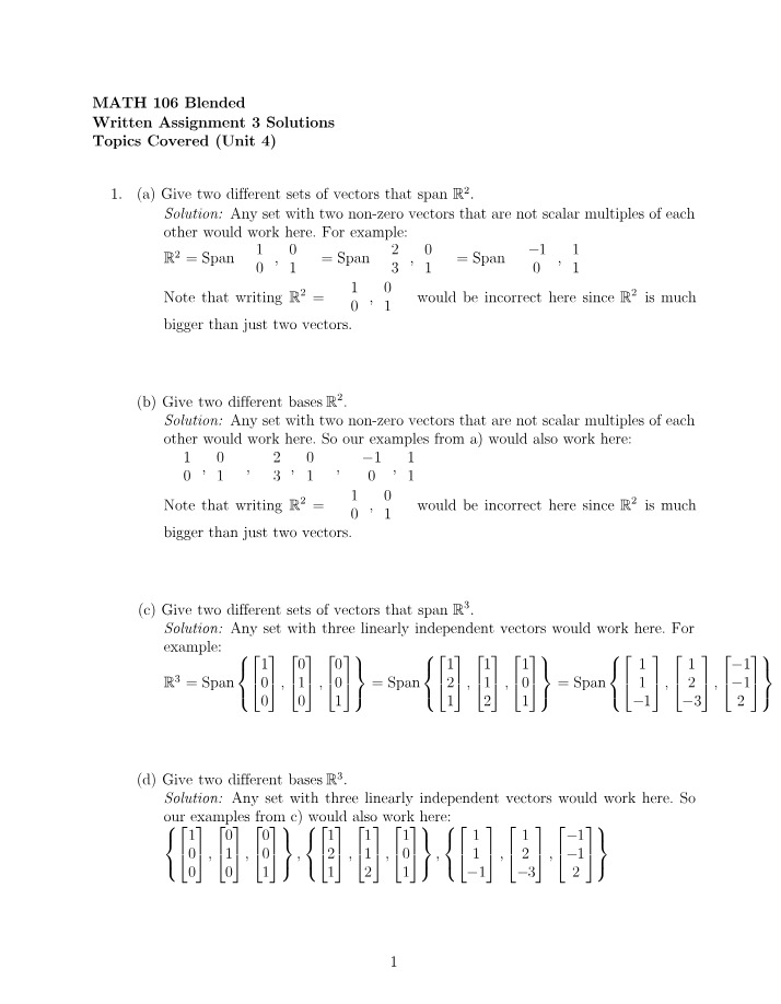 Span and Linear Independence in Vector Spaces