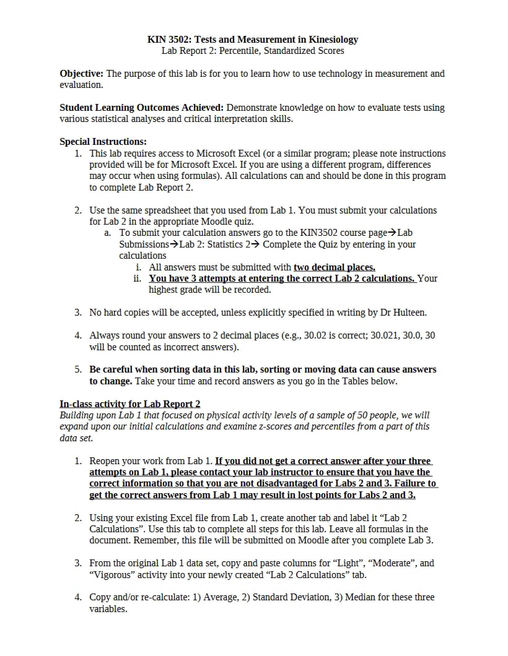 Lab Report 2 Standardized Scores