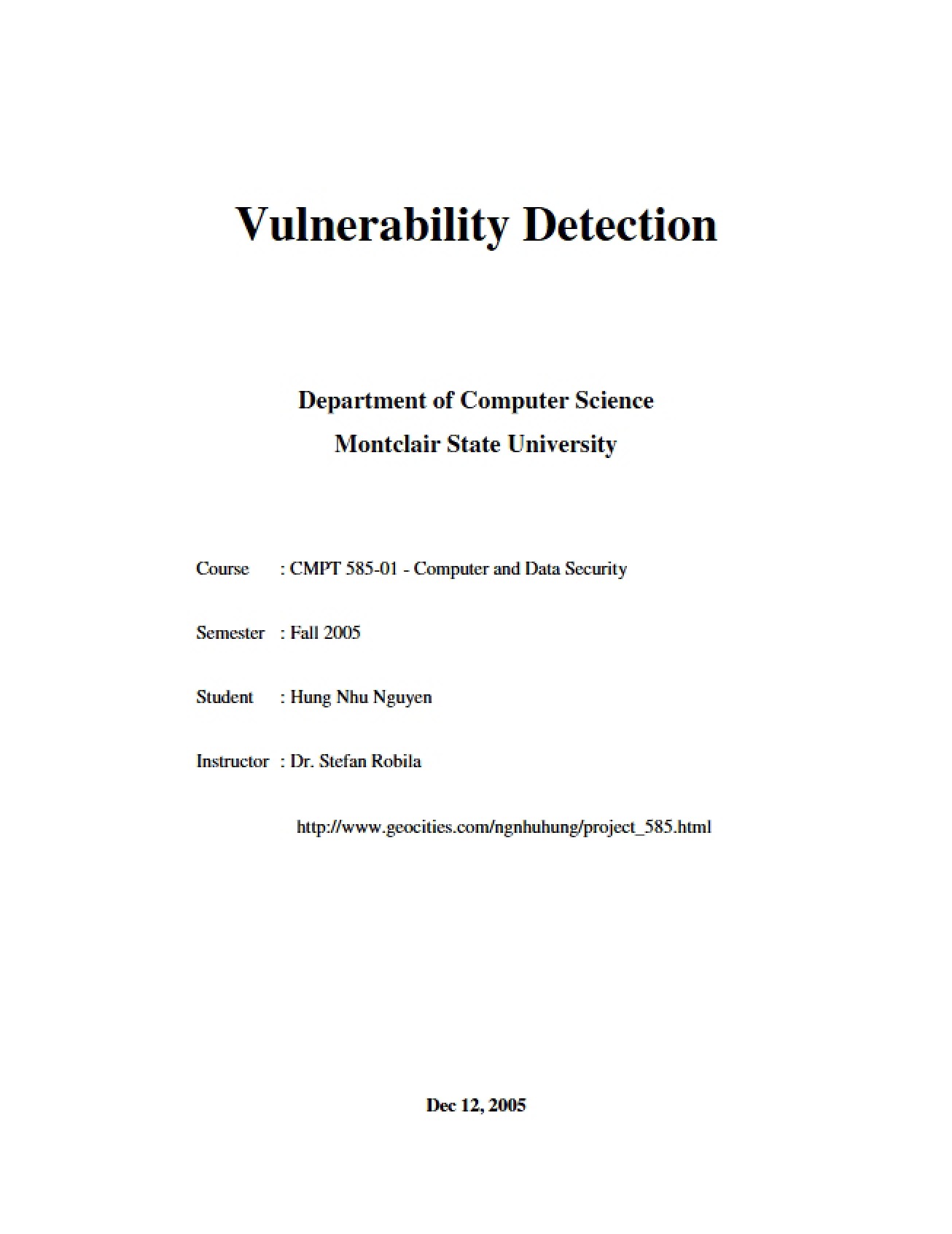 Data and Computer Security