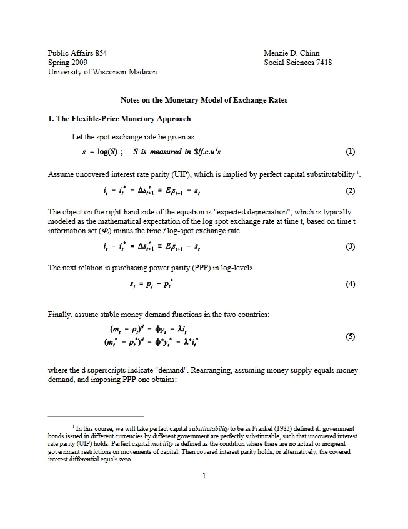 Syllabus for PA 854