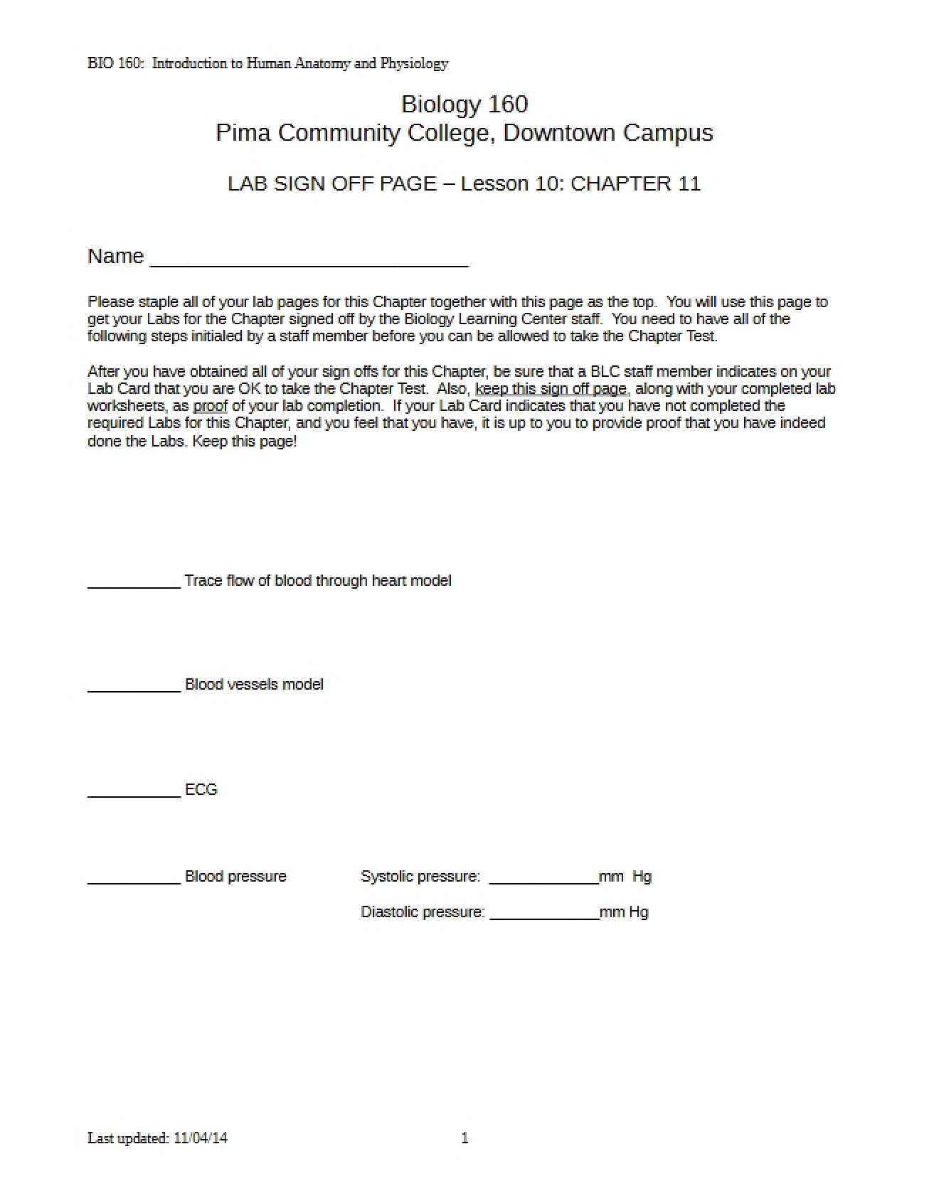 Lab Sign-Off Page for Lesson 10 (Chapter 11)
