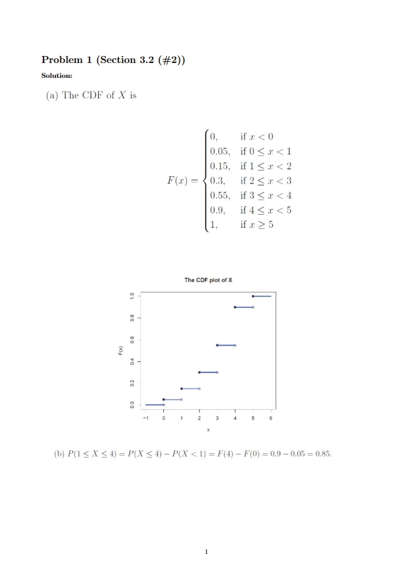 Homework 5 Answer Key