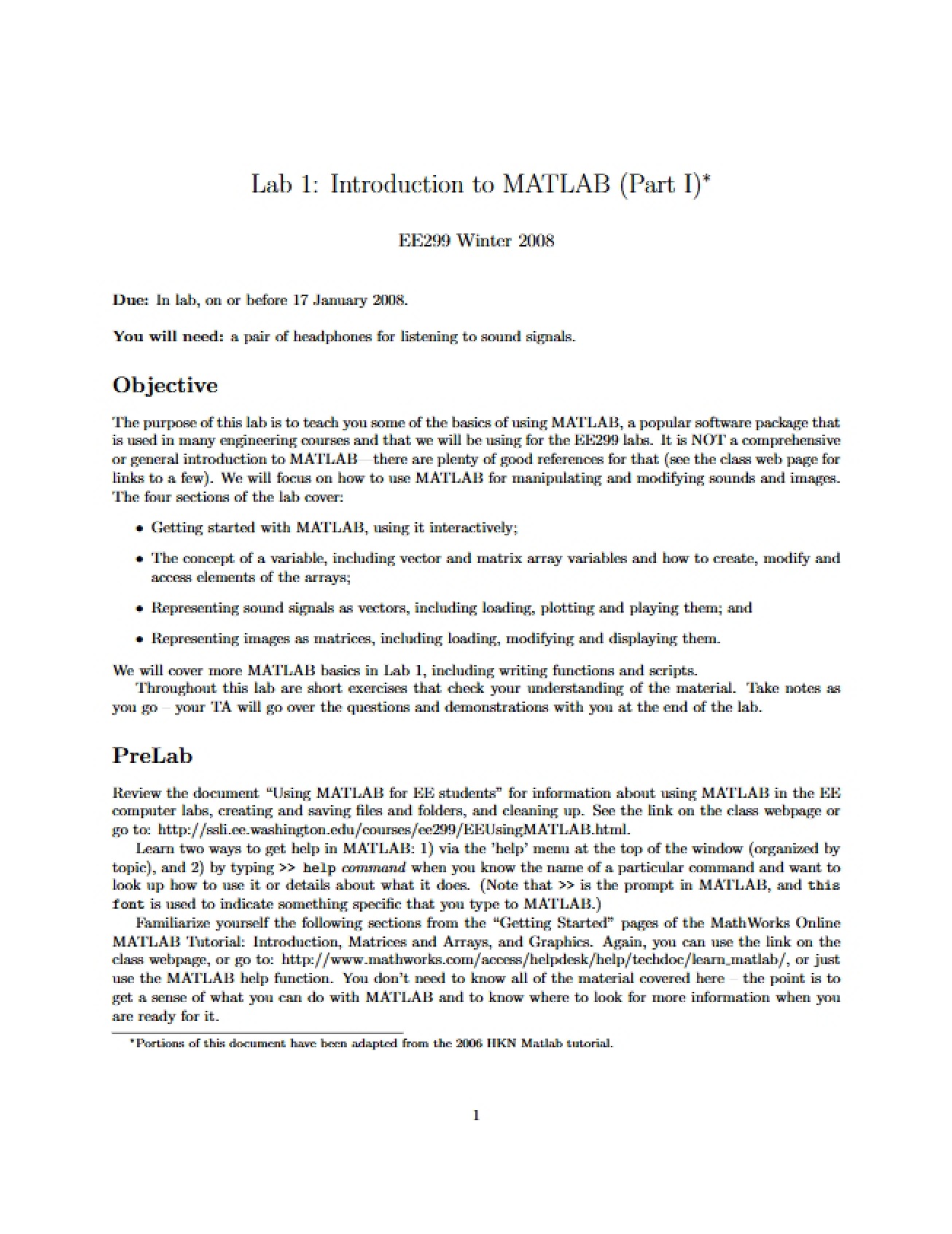 MATLAB Programming