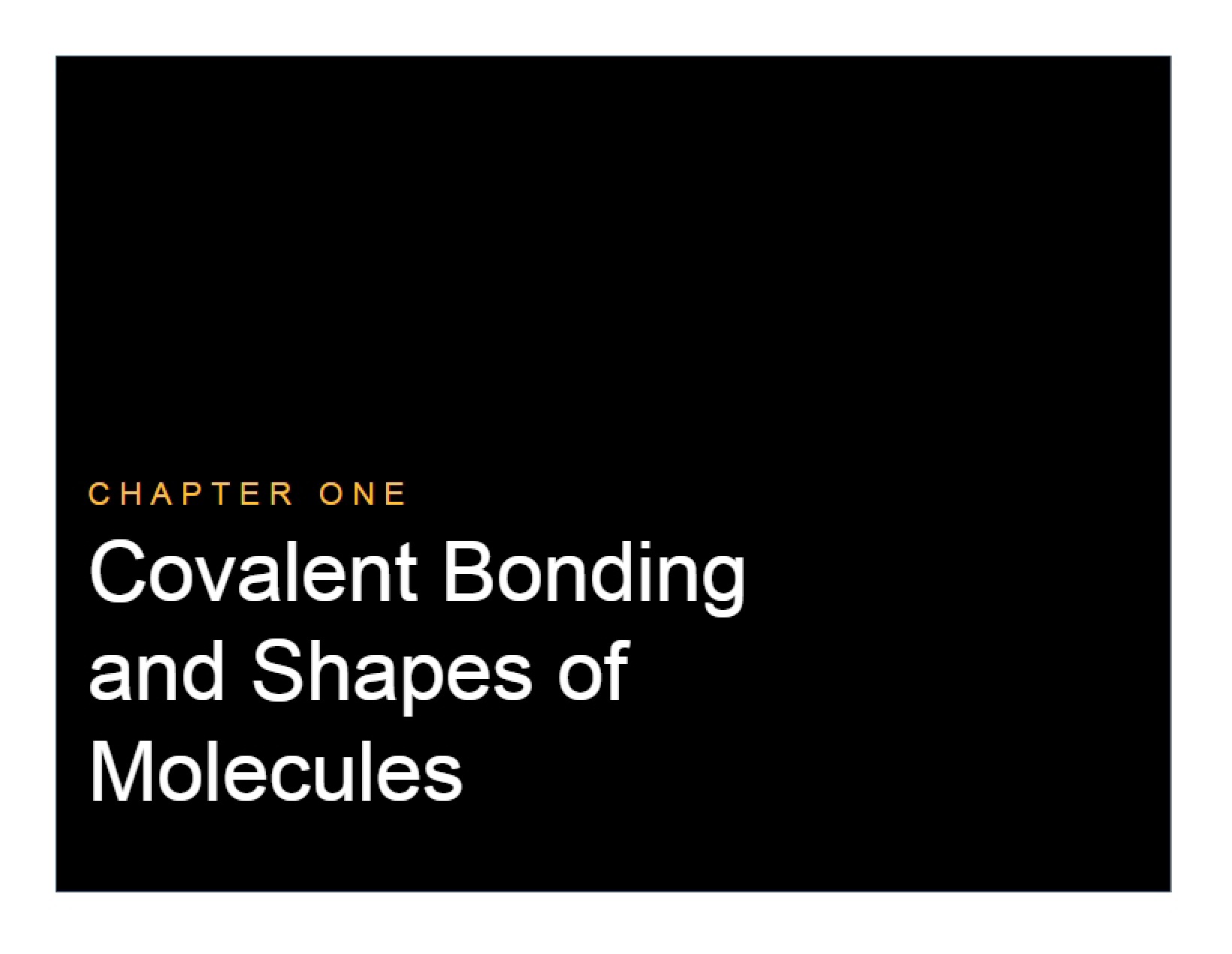 Lecture 4 Organic Chem