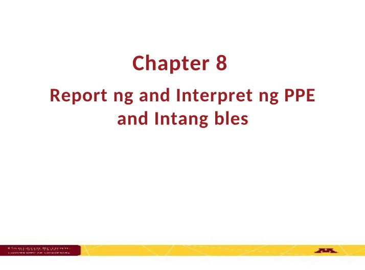 Slides for Chapter 8