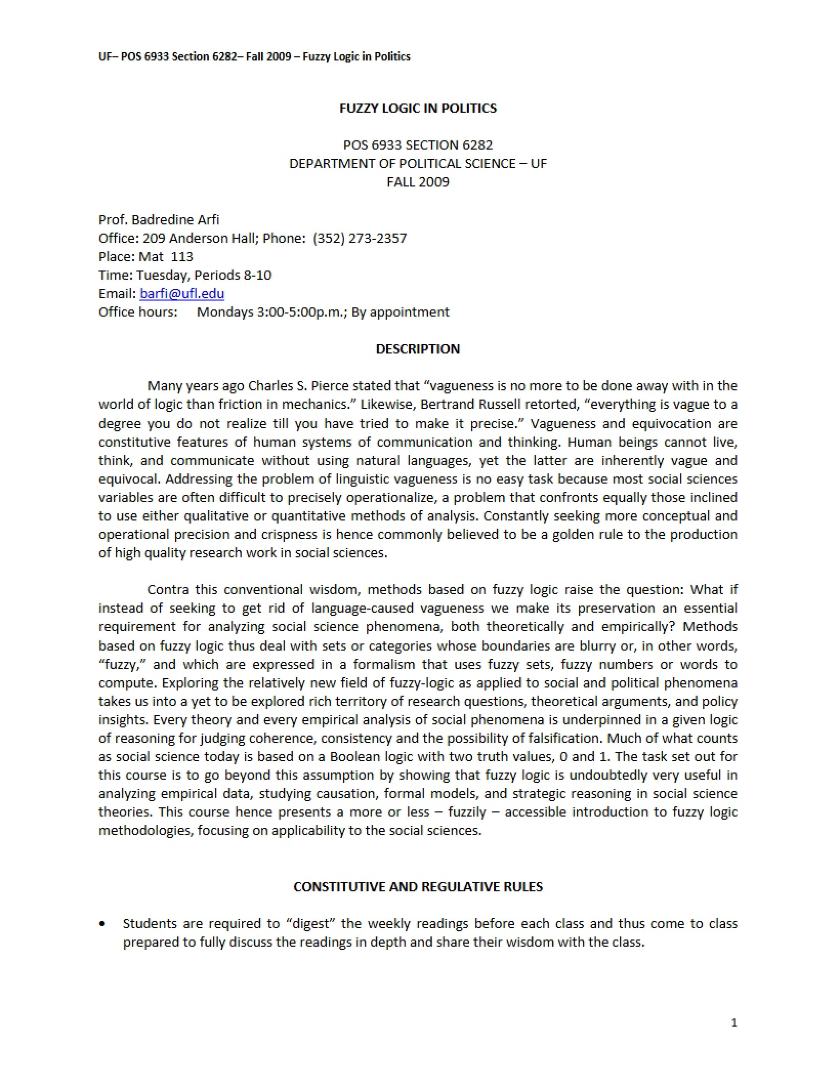 Syllabus for Public Affairs Data Analysis