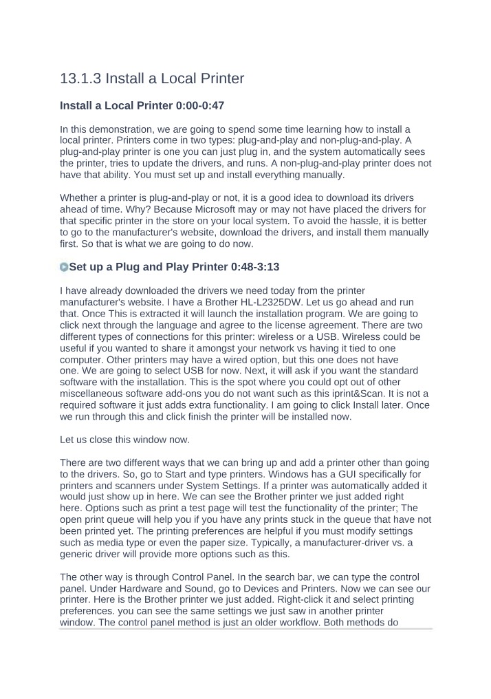 Chapter 13 Document