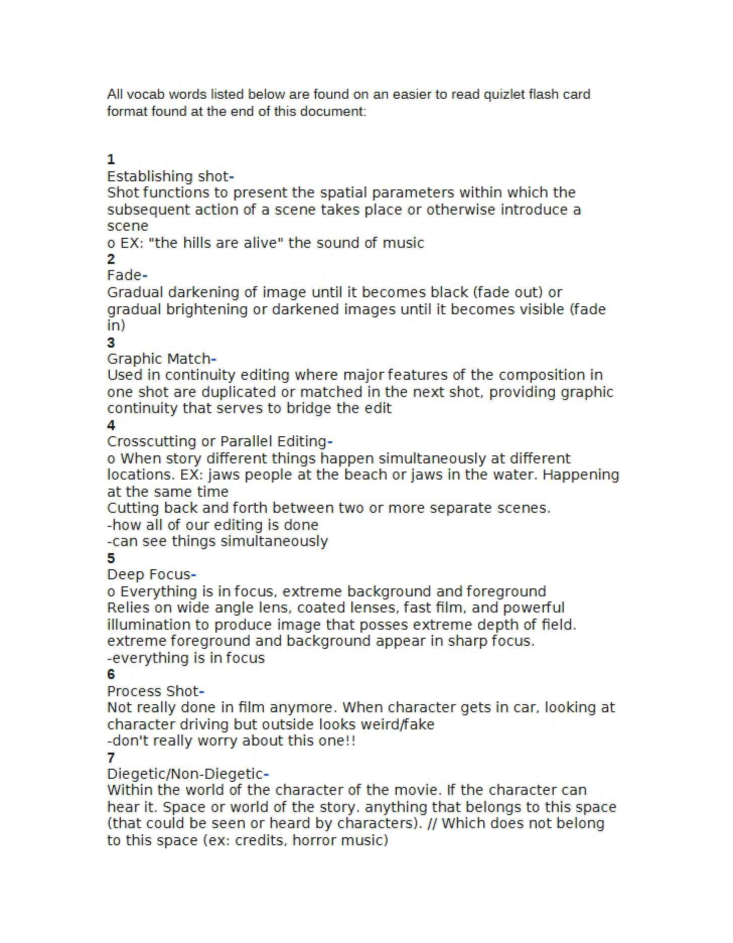 Formal Subject Evaluation