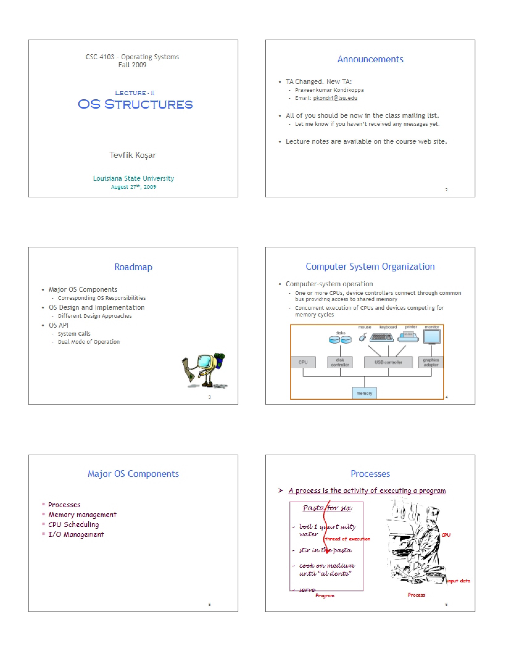 OS Structures