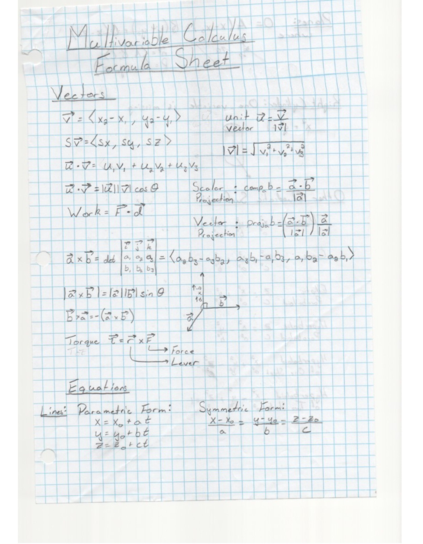 Class Notes