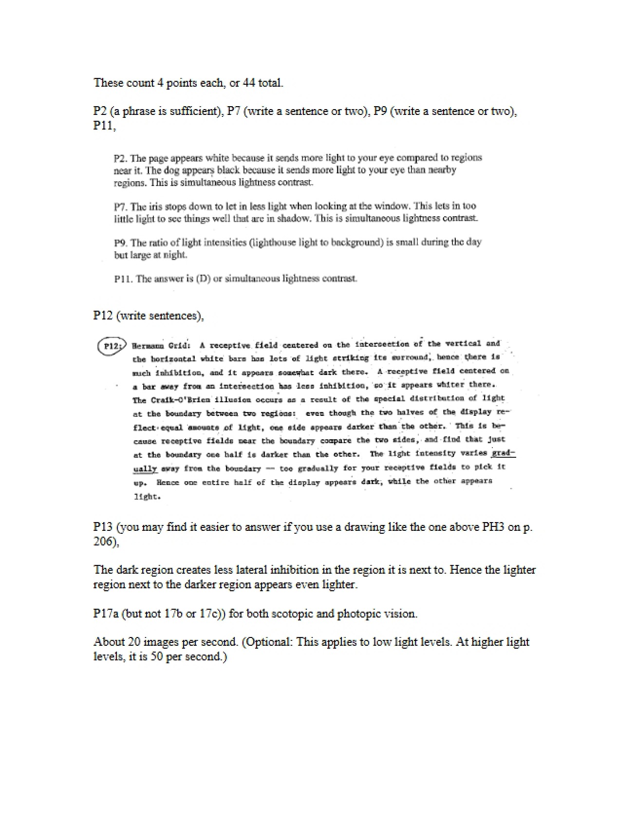 Answers (Topic 1)