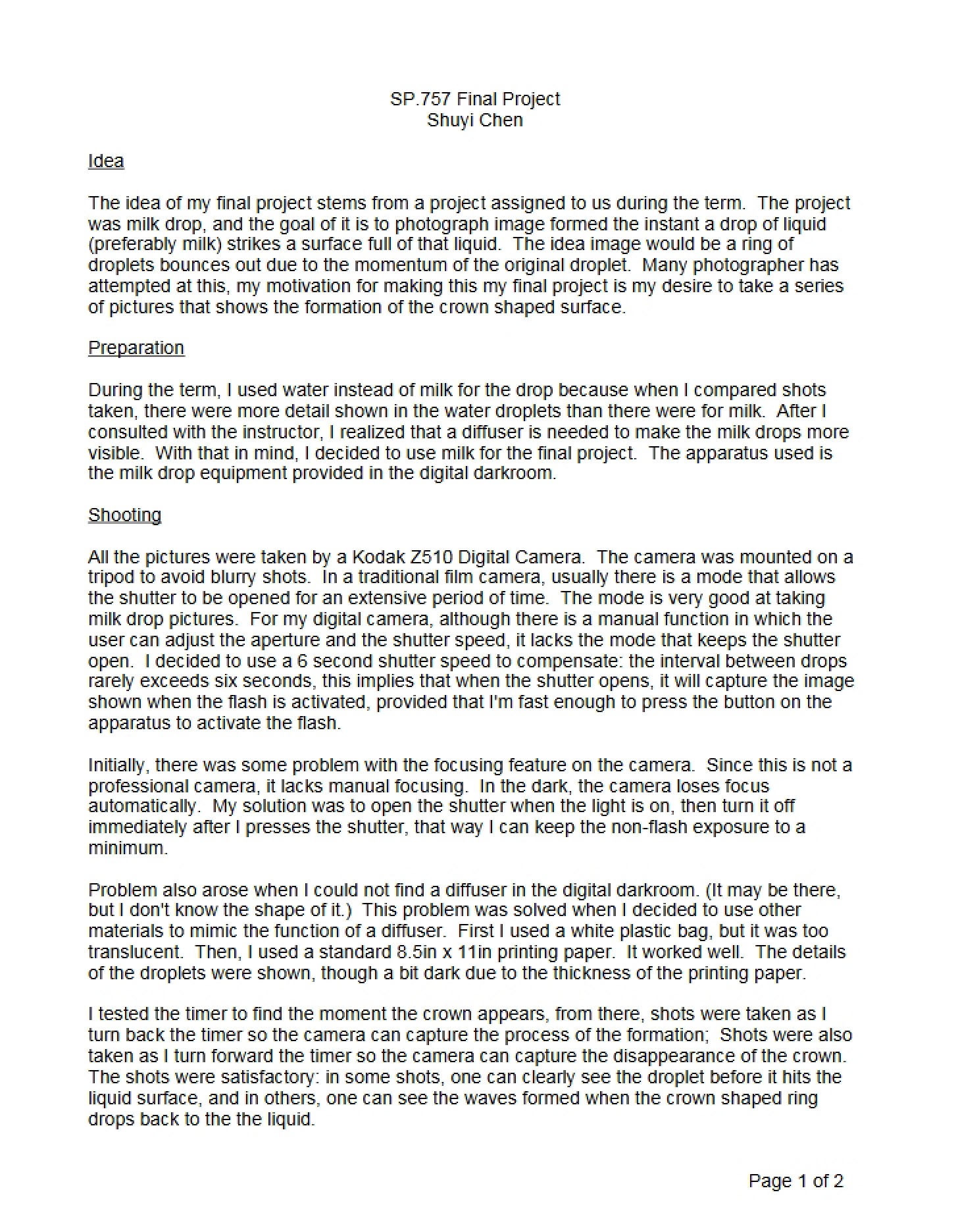 Examination Study Guide