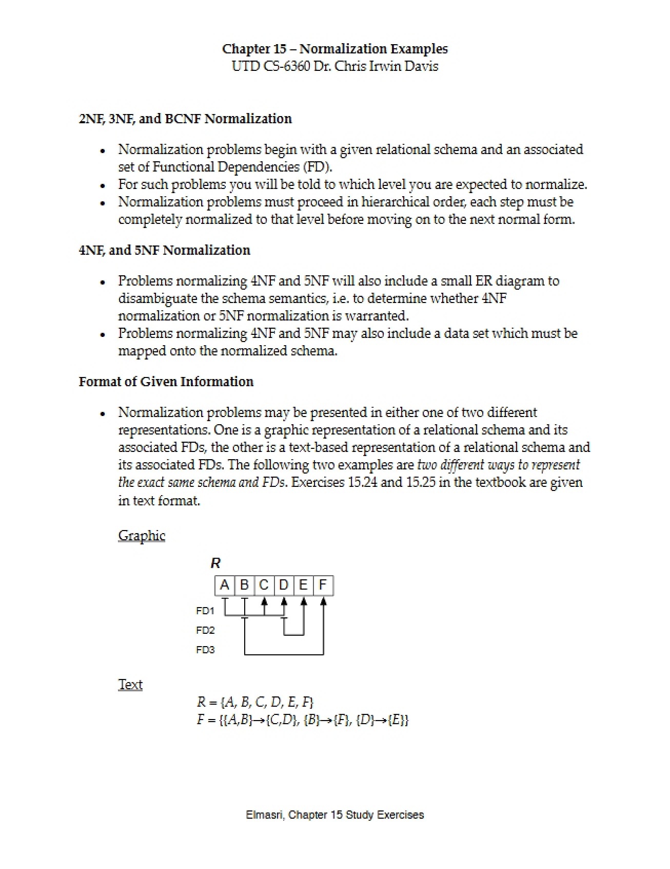 Database Normalization